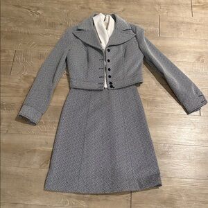 Vintage 1970’s Jonathan Logan 2 Piece Dress and Jacket PTP 15.5”